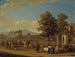 the Italian harvest festival at Monte Testaccio near Rome - Hjalmar Mörner — artwork view