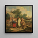 Hob sorti du puits - John Laguerre — framed artwork on a wall