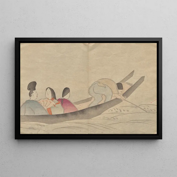 The picture book Krin Pl24 - Hochu Nakamura — framed artwork on a wall