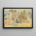 The Judgment of Paris - Holger Roed — framed artwork on a wall