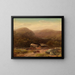 In the Housatonic Valley - Homer Dodge Martin — framed artwork on a wall