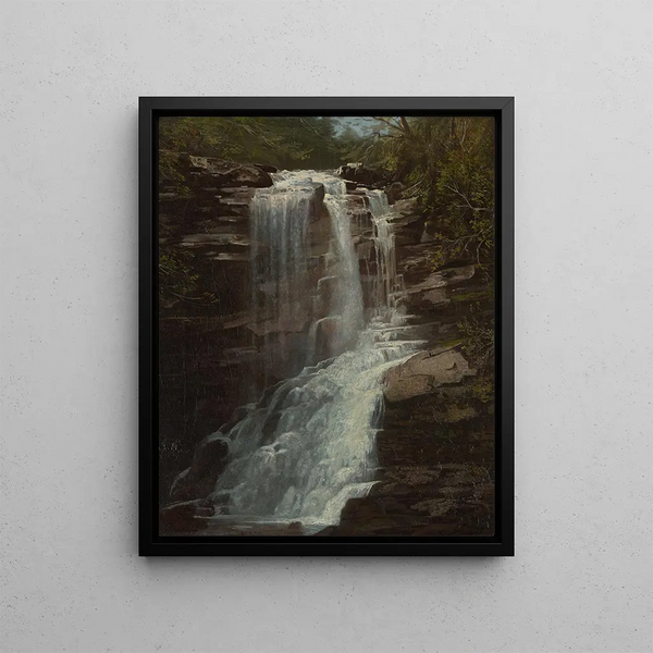 Cascade - Homer Dodge Martin — framed artwork on a wall
