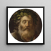 Homer Blind - Pier Francesco Mola — framed artwork on a wall