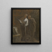 Collectionneurs d'estampes - Honoré Daumier — framed artwork on a wall