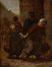 Children running School exit - Honoré Daumier — artwork view