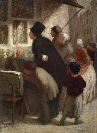 Honor Daumier - Outside the PrintSellers Shop.webp