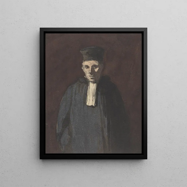 Procureur - Honoré Daumier — framed artwork on a wall