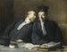 Two lawyers in conversation - Honoré Daumier — artwork view