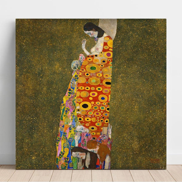 Reproduction of the painting Hope, II - Gustav Klimt