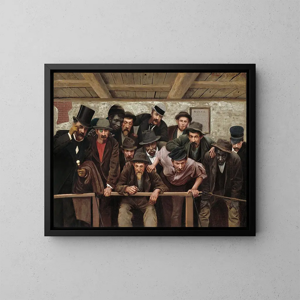 Approchant le problème dans le cockpit - Horace Bonham — framed artwork on a wall