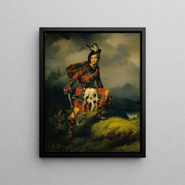 Allan Maulay - Horace Vernet — framed artwork on a wall