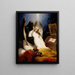Angel of Death - Horace Vernet — framed artwork on a wall