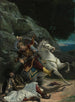 Combat between a Greek and a Turk - Horace Vernet — artwork view