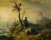 Hunting Ducks - Horace Vernet — artwork view