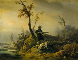 Hunting Ducks - Horace Vernet — artwork view