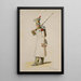 Grenadier of the Vistula Legion - Horace Vernet — framed artwork on a wall