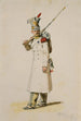 Grenadier of the Vistula Legion - Horace Vernet — artwork view