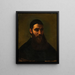 Portrait of an Armenian priest - Horace Vernet — framed artwork on a wall