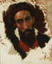 Study of a Male Head - Horace Vernet — artwork view