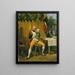 The Veteran at Home - Horace Vernet — framed artwork on a wall