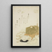 The Magician Tezuma from the series Various Arts Shogei tsukushi - Hotei Gosei — framed artwork on a wall