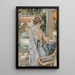 In the Courtyard - Howard Chandler Christy — framed artwork on a wall