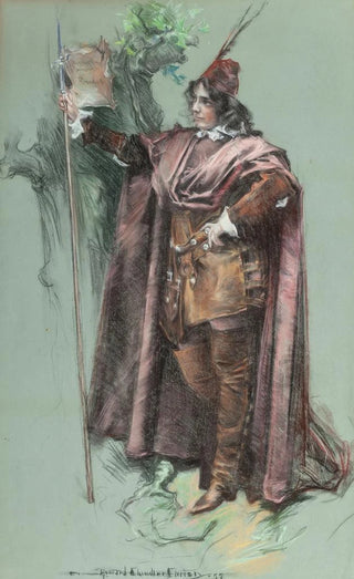 Howard Chandler Christy - Portrait of Julia Marlowe as Rosalind in As You Like It.webp