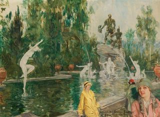 Sketch for the Balboa Fountain - Howard Chandler Christy — artwork view