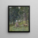 Summer Afternoon - Howard Chandler Christy — framed artwork on a wall