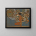 The Hopi World - Howard McCormick — framed artwork on a wall