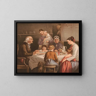Request for Blessing - Howe Middleton — framed artwork on a wall