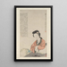 An Immortal Lady - Huang Shanshou — framed artwork on a wall