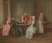 Un jeu de quadrille - Hubert François Gravelot — artwork view