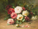 Still life with roses - Hubert Bellis — artwork view
