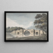Pont au Palais de Blenheim - Hubert Cornish — framed artwork on a wall