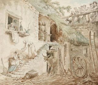 Allegory of the Fall of the Barry Family - Hubert Robert — artwork view