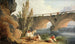 Bridge over a Waterfall - Hubert Robert — artwork view