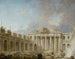 L'École de chirurgie en construction - Hubert Robert — artwork view
