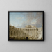 L'École de chirurgie en construction - Hubert Robert — framed artwork on a wall