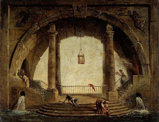 La Fontaine - Hubert Robert — artwork view