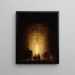 La grotte de Pausilippe - Hubert Robert — framed artwork on a wall