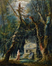 La Promenade solitaire - Hubert Robert — artwork view