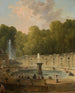 Laundresses in a Park - Hubert Robert — artwork view