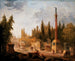 Le Jardin du musée des monuments français ancien couvent des Petits-Augustins - Hubert Robert — artwork view