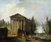 The Ancient Temple - Hubert Robert — artwork view