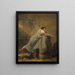 Prisoner Speaker Painting - Hubert Robert — framed artwork on a wall