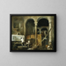 L'Atelier de l'artiste - Hubert Robert — framed artwork on a wall