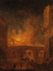L'incendie de l'Hôtel-Dieu à Paris - Hubert Robert — artwork view