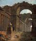 Les Fontaines - Hubert Robert — artwork view