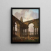 The Landing Site - Hubert Robert — framed artwork on a wall